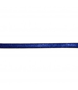 RUBAN SATIN BLEU AZUR 3MM - 1 M