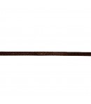 RUBAN SATIN MARRON FONCE 3MM - 1 M
