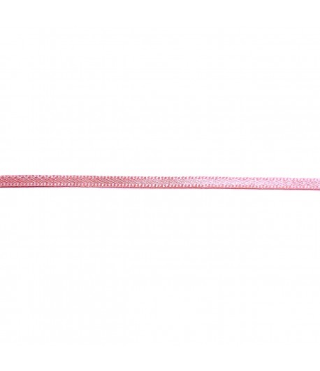RUBAN SATIN ROSE 3MM - 1 M