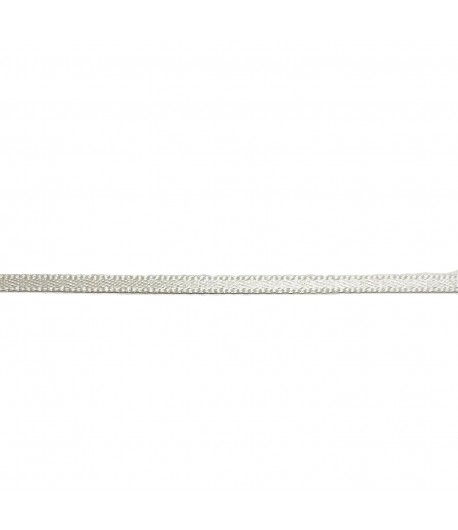 RUBAN SATIN BLANC CASSE 3MM - 1 M