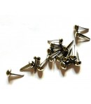 ATTACHES PARISIENNES MEDIUM ARGENT X 20