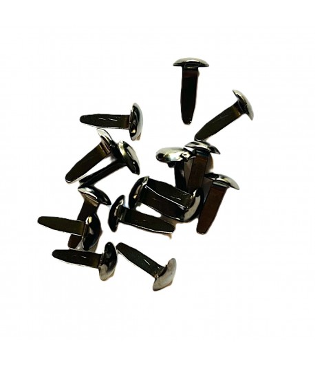 ATTACHES PARISIENNES ARGENT ANTIQUE X 20