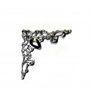 ANGLE EN METAL 4 CM - ARGENT