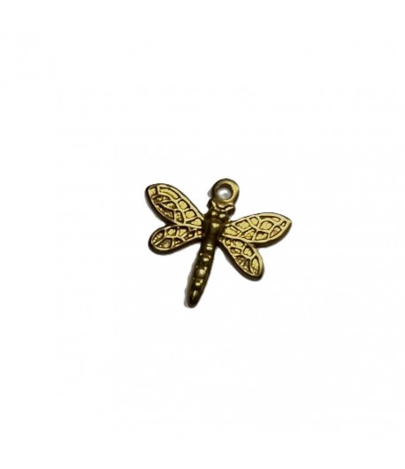 CHARMS LIBELLULE OR 1.4X1X2CM