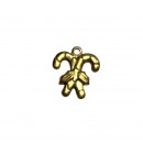 CHARM CANDY CANE OR 1X1.1CM