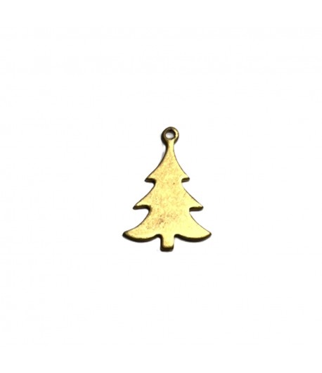 CHARM SAPIN OR 1.5X2.1CM
