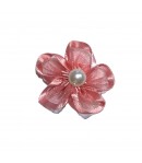 FLEUR EN TULLE - ROSE ANCIEN 3.3CM