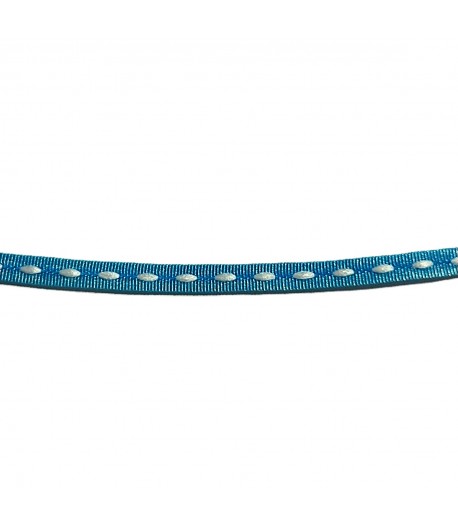 RUBAN BLEU TURQUOISE 0.4 CM - 1 M
