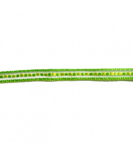 RUBAN BANDELETTE VERT 0.5CM X 1M