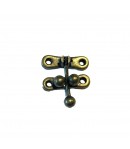 FERMETURE EN METAL - BRONZE 3X1CM