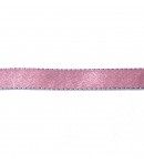 RUBAN SATIN BICOLORE MAUVE 10MM - 1 M