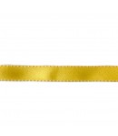 RUBAN SATIN BICOLORE SAUMON JAUNE 1CM X 1 M