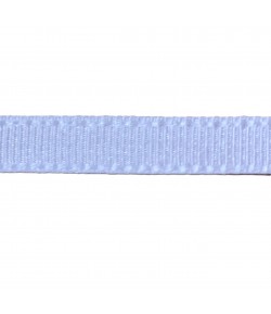 RUBAN BLANC TAFFETA 6MM - 1 M