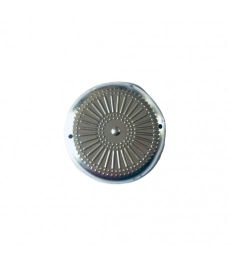 ROND EN METAL ARGENT - 4.7 CM