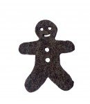 BONHOMME PAIN D EPICE EN FEUTRINE 6.2X8CM