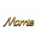 SUJET MOT BOIS MAMIE 6.5X2.2CM