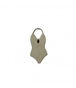SUJET BOIS MAILLOT DE BAIN 1.9X3.9CM