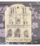 TAG PLEXI NOTRE DAME DE PARIS 3.5X5CM