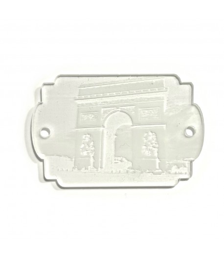 TAG PLEXI ARC DE TRIOMPHE 5.5X3.5CM