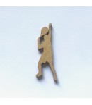 SUJET BOIS JOUEUR TENNIS 1.7X4.5CM