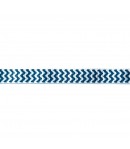 RUBAN BLEU BLANC 1CM - 1M