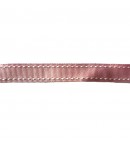 RUBAN ROSE TIRETS BLANCS 1.60CM - 1M