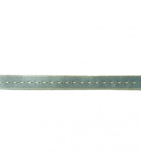 RUBAN BLEU CIEL POINTILLES 1CM - 1M