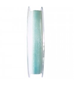 RUBAN ORGANZA BLEU CIEL 1CMX1M
