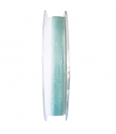RUBAN ORGANZA BLEU CIEL 1CMX1M