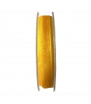 RUBAN ORGANZA JAUNE ORANGER 1CMX1M