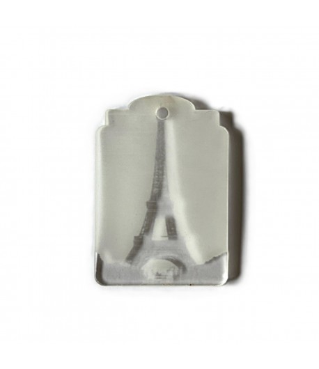 TAG PLEXI TOUR EIFFEL 3.5X5CM