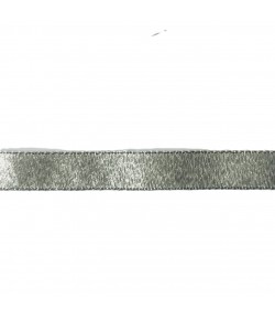 RUBAN LAME ARGENT 1.5CM - 1 M