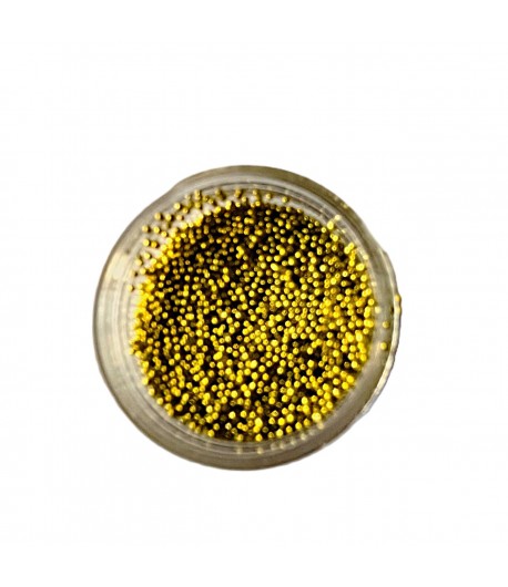 MICROBILLES JAUNE OR 20G