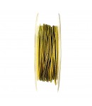 CORDON ELASTIQUE LUREX OR 0.2CM - 1M