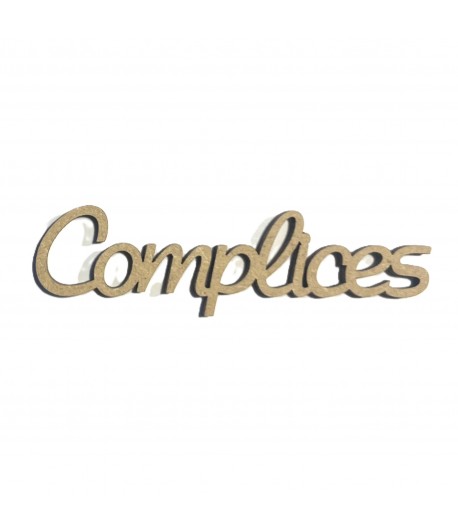 MOT BOIS COMPLICES 8.3X1.8CM