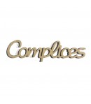 MOT BOIS COMPLICES 8.3X1.8CM