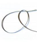 CORDON ELASTIQUE LUREX ARGENT 0.2CM - 1M