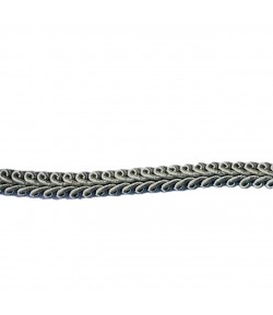 RUBAN GALON ARGENT 0.8CMX1M