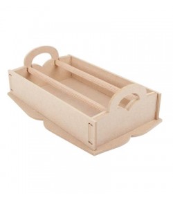 BOITE DE RANGEMENT MDF POUR ROULEAUX ADHESIFS