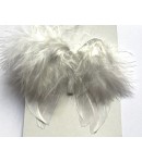 AILES ANGE BLANC 6.5X6CM X3