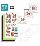 KIT 3D A BRODER GLOWING CHRISTMAS - STITCH AND DO - STDO225