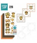 KIT 3D A BRODER GLOWING CHRISTMAS - STITCH AND DO - STDO226