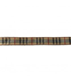 RUBAN ECOSSAIS FACON BURBERRY  1 CM - 1 M