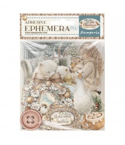 ADHESIFS EPHEMERA WHITE CHRISTMAS DFLCT19