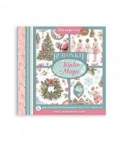 RUB ON KIT WINTER MAGIC DFLRBX18 STAMPERIA