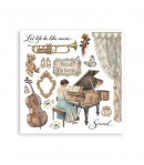 RUB ON KIT SYMPHONY DFLRBX16 STAMPERIA