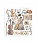 RUB ON KIT SYMPHONY DFLRBX16 STAMPERIA