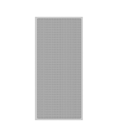 STICKERS LIGNES FANTAISIES ARGENT