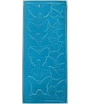STICKERS PAPILLON BLEU