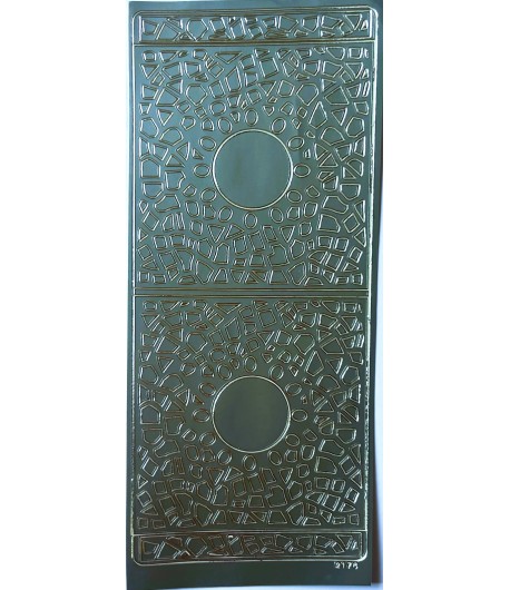 STICKERS MOSAIQUE ARGENT